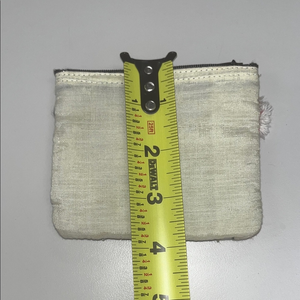 Source Unknown Multicolor Floral Sequin Pouch / C… - image 5